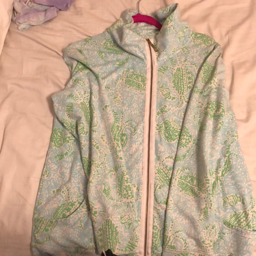 Lilly Pulitzer zip up